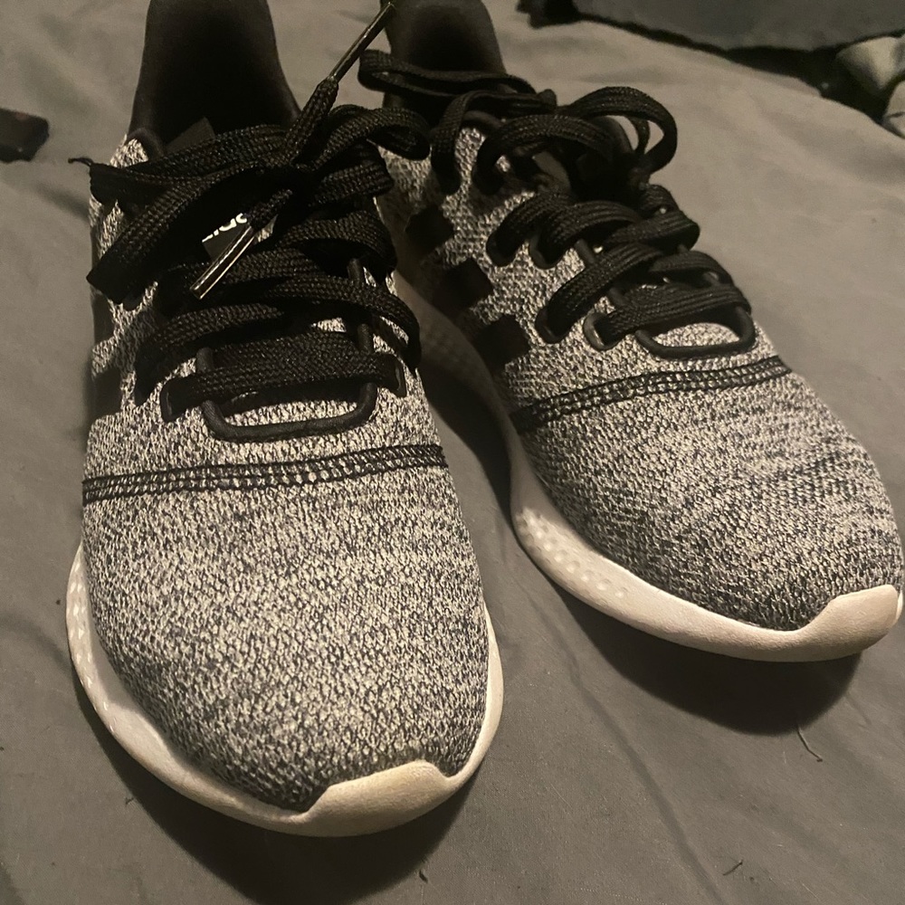 Adidas Cloudfoam athletic shoes